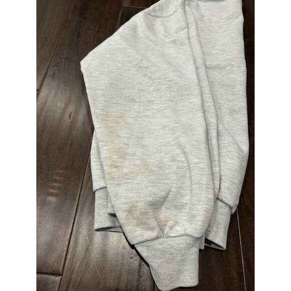 Vintage Top Stitch Lighthouse Embroidered Sweatshirt Gray Pullover Sz L - Picture 7 of 10